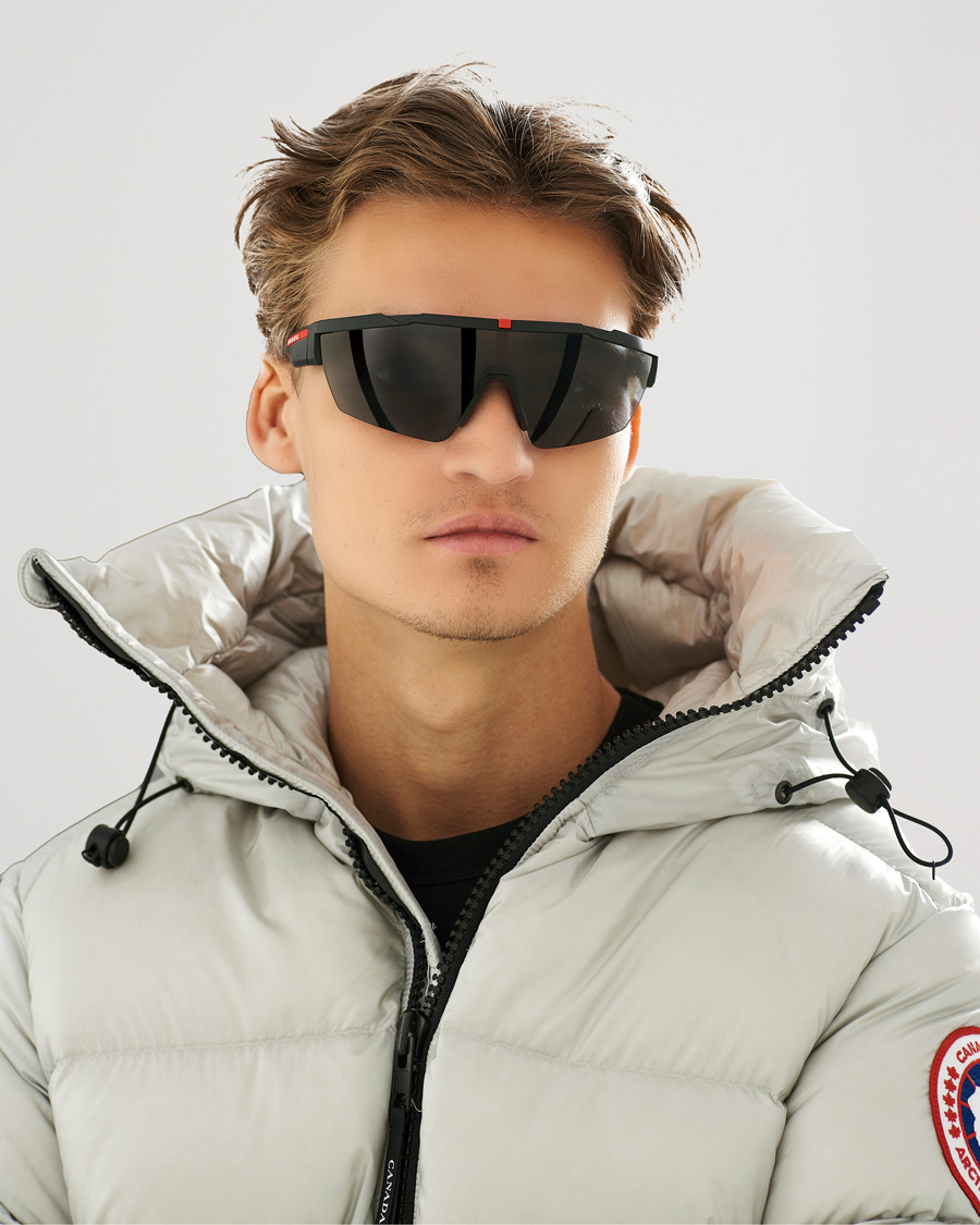 Men |  | Prada Linea Rossa | 0PS 03XS Polarized Sunglasses Grey Lens