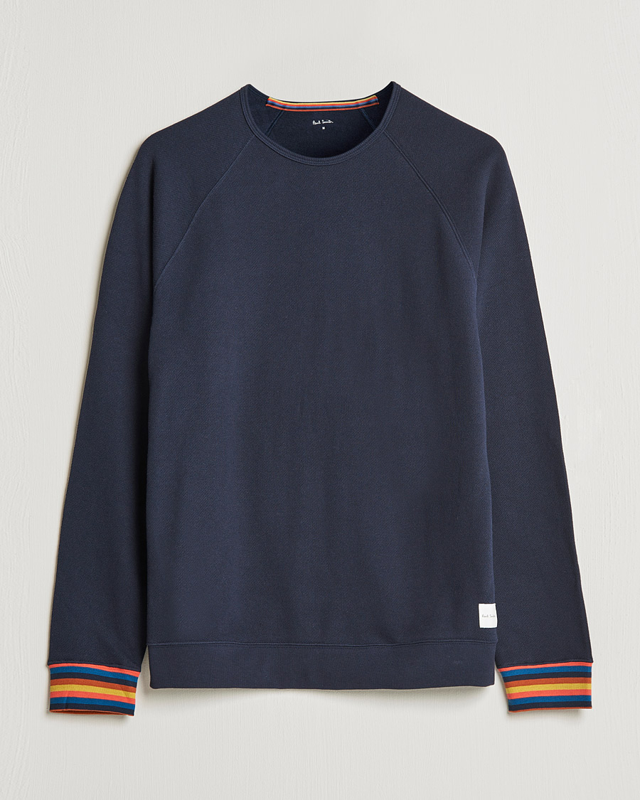 Men | Paul Smith Long Sleeve Cotton Top Navy | Paul Smith | Long Sleeve Cotton Top Navy