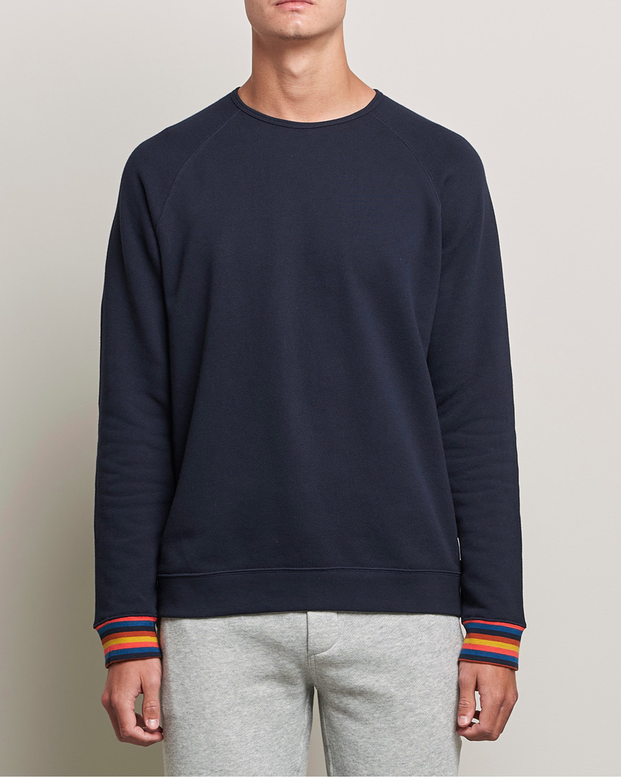 Men | Paul Smith Long Sleeve Cotton Top Navy | Paul Smith | Long Sleeve Cotton Top Navy