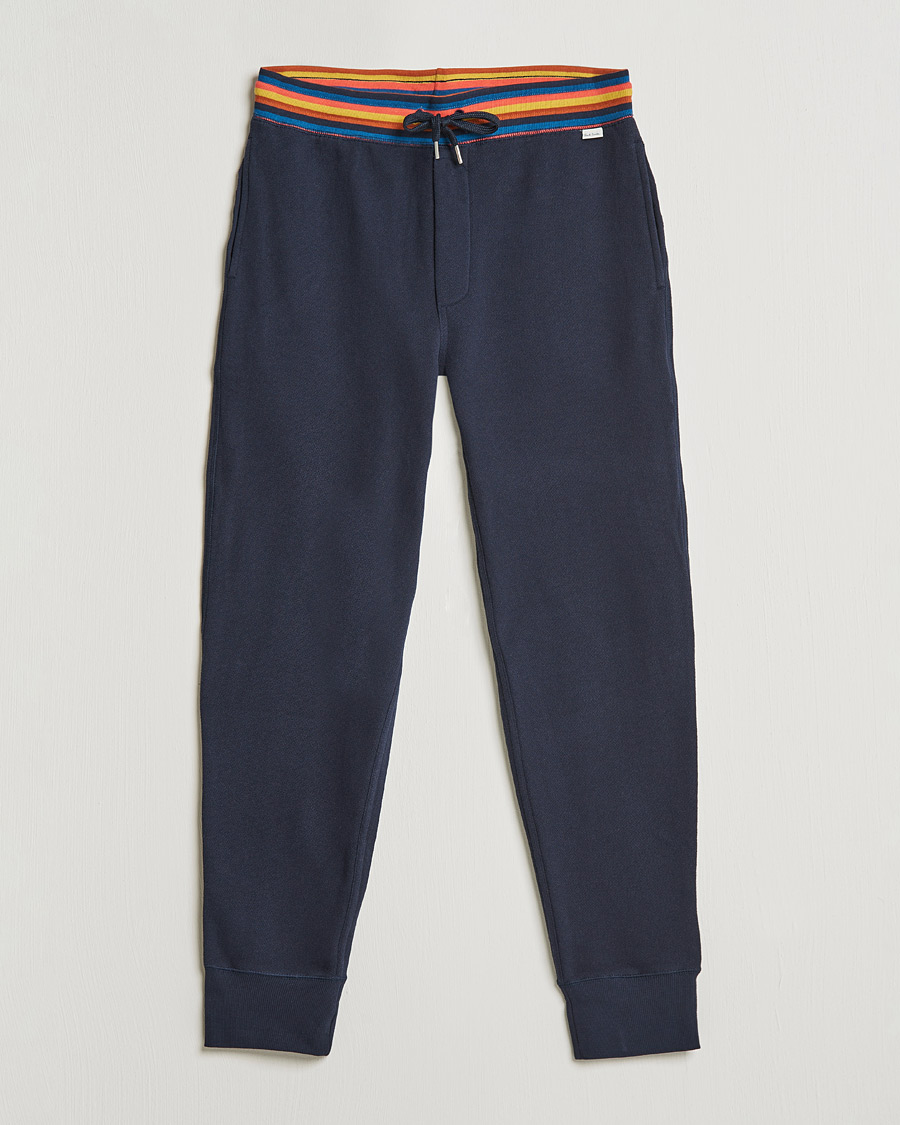 Men | Paul Smith Bright Stripe Sweat Pant Navy | Paul Smith | Bright Stripe Sweat Pant Navy