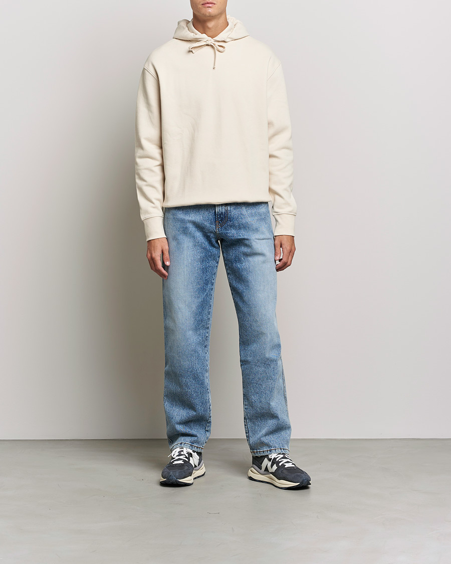 Men | Sweaters & Knitwear | Samsøe Samsøe | Samsøe & Samsøe Lasse Hoodie Oatmeal