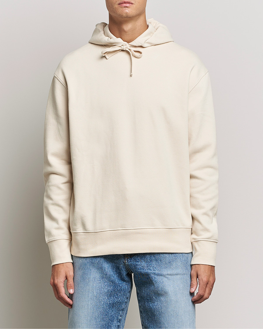 Men | Sweaters & Knitwear | Samsøe Samsøe | Samsøe & Samsøe Lasse Hoodie Oatmeal