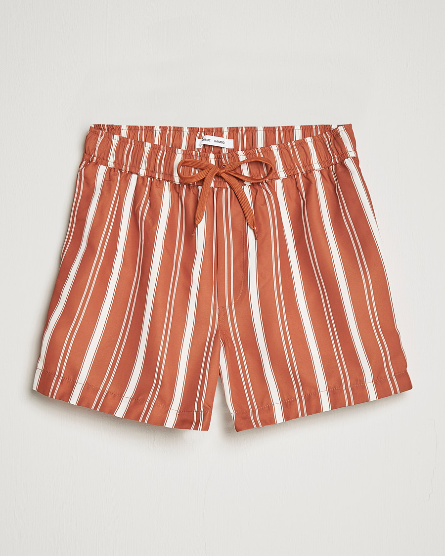 Men | Swimwear | Samsøe Samsøe | Samsøe & Samsøe Mason Swimshorts Bombay Brown