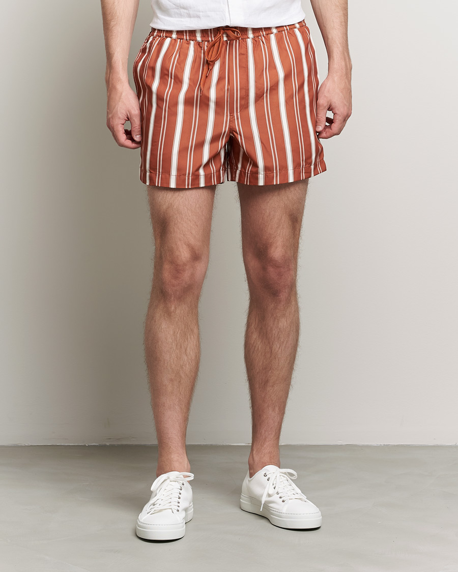 Men | Swimwear | Samsøe Samsøe | Samsøe & Samsøe Mason Swimshorts Bombay Brown