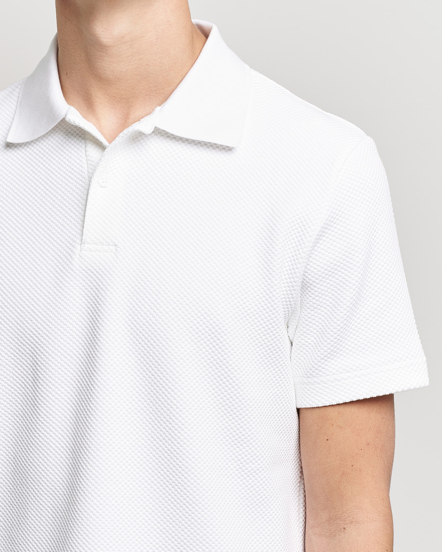 Men | Polo Shirts | Samsøe Samsøe | Samsøe & Samsøe Taranto Organic Cotton Polo White