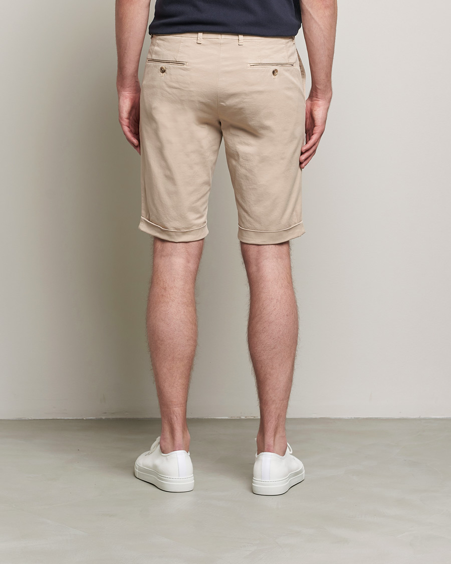 Men | Shorts | Oscar Jacobson | Declan Cotton Shorts Washed Sand