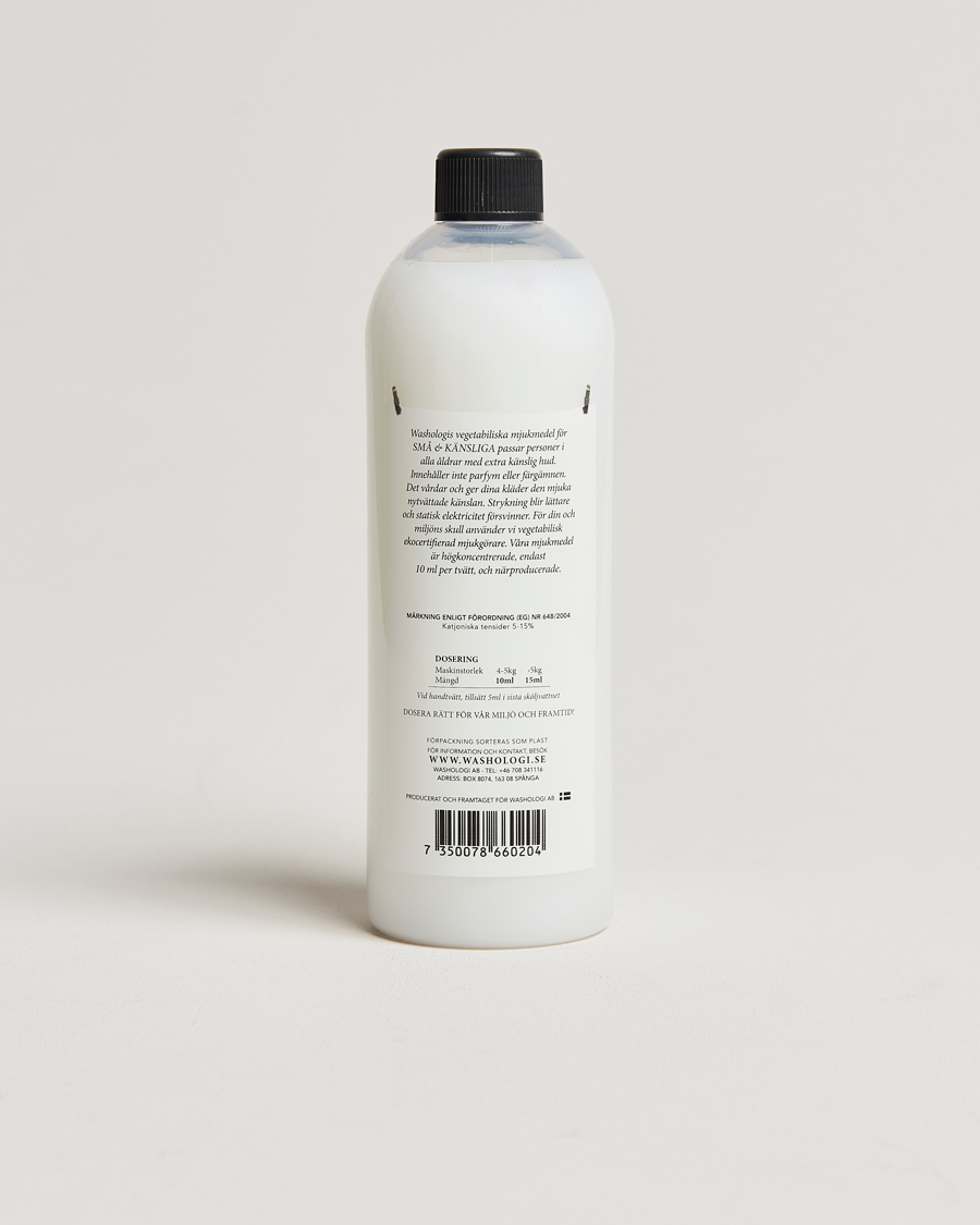 Men | Garment Care | Washologi | Fabric Softener Sensitive 750ml