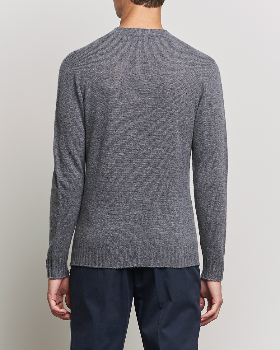 Men | Sweaters & Knitwear | Altea | Wool/Cashmere Crew Neck Sweater Heather Grey