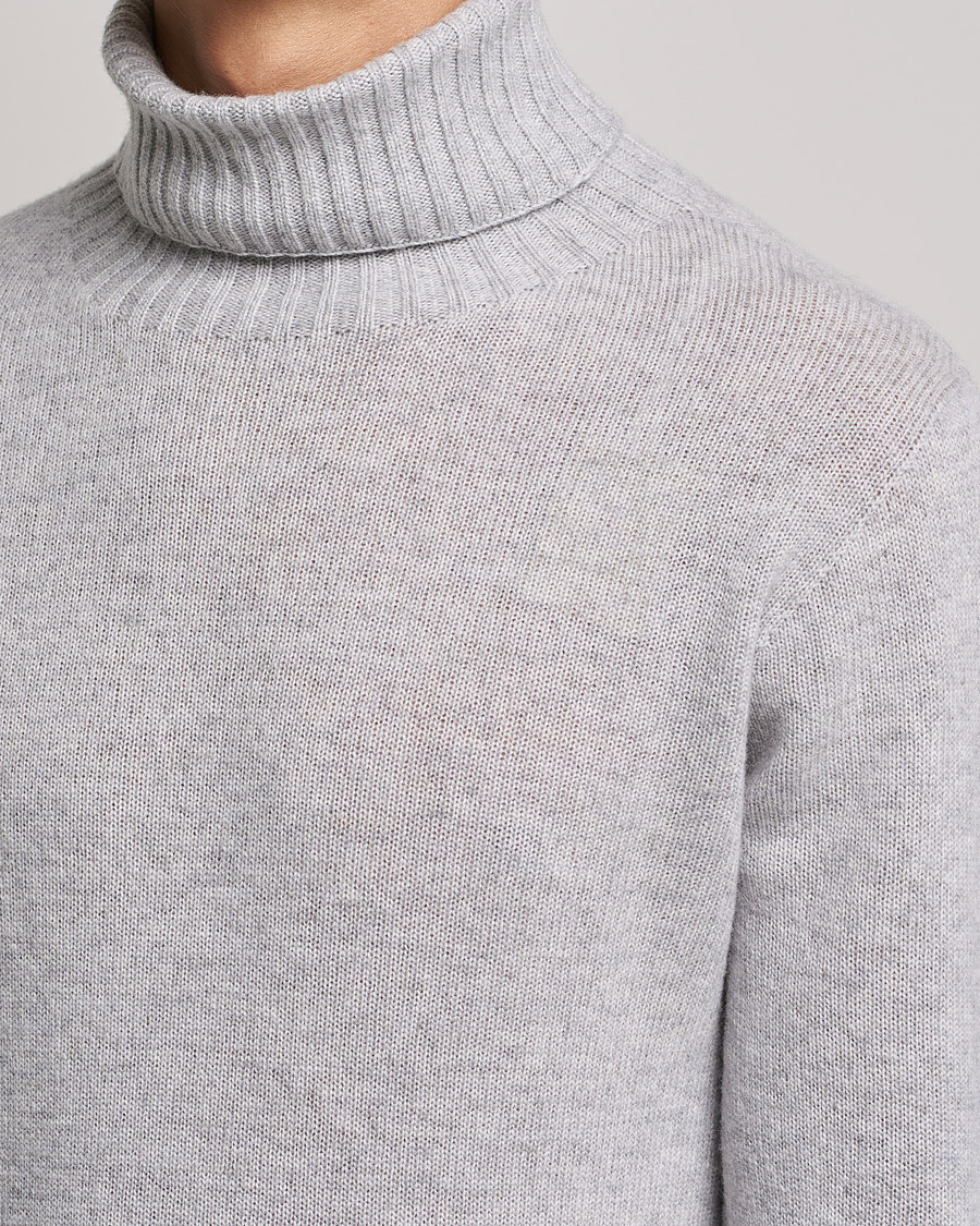 Womens Clothing Jumpers and knitwear Turtlenecks Alysi Wool Turtleneck in Light Grey Grey 