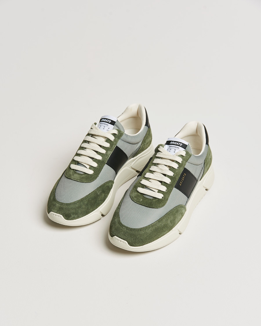 Men | Suede shoes | Axel Arigato | Genesis Vintage Runner Sneaker Dark Green