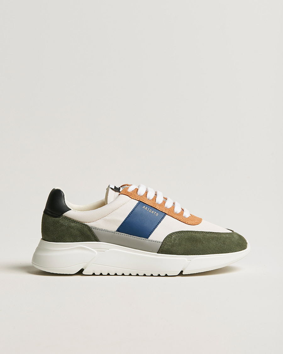 Men | Axel Arigato Genesis Vintage Runner Sneaker Cermino/Blue/Green | Axel Arigato | Genesis Vintage Runner Sneaker Cermino/Blue/Green