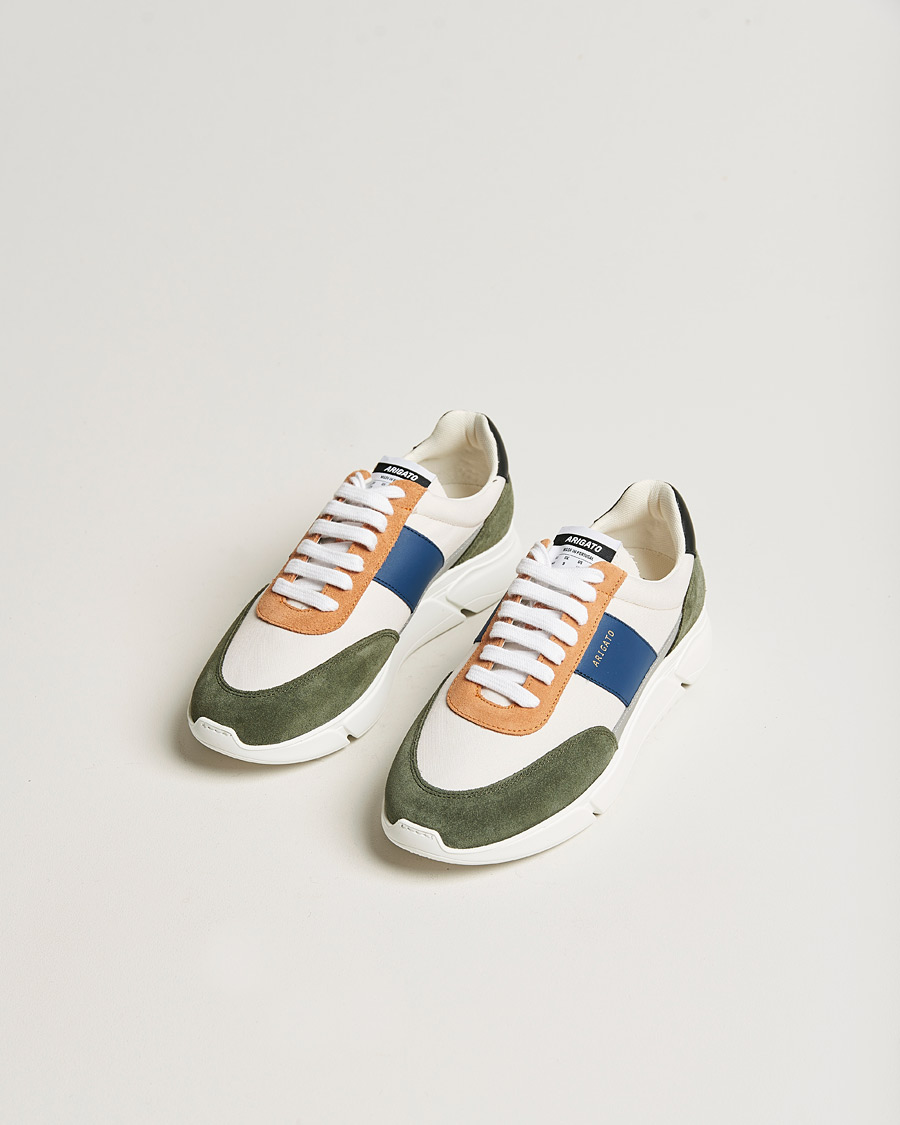 Men | Suede shoes | Axel Arigato | Genesis Vintage Runner Sneaker Cermino/Blue/Green
