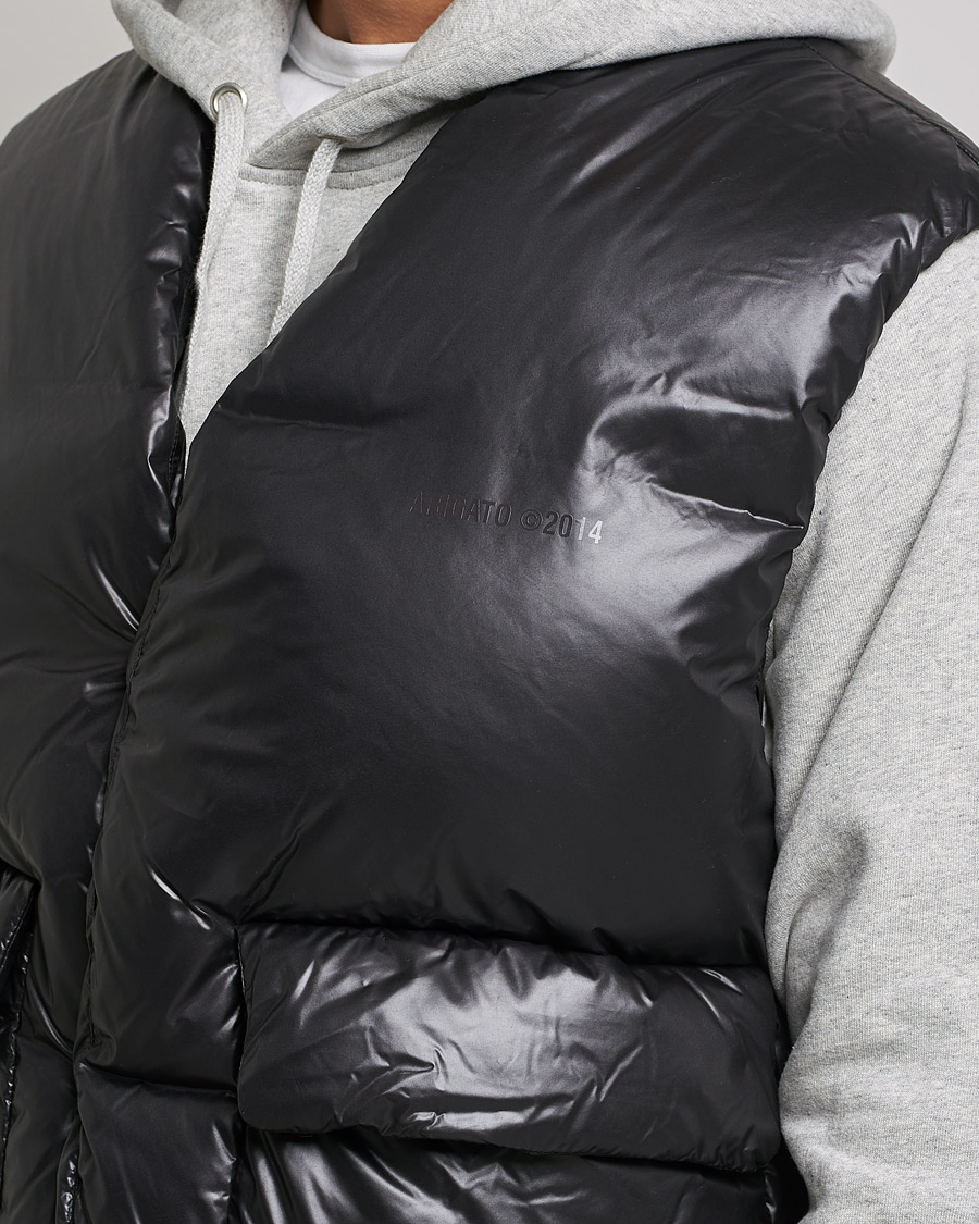 Men | Gilets | Axel Arigato | Techno Down Vest Black
