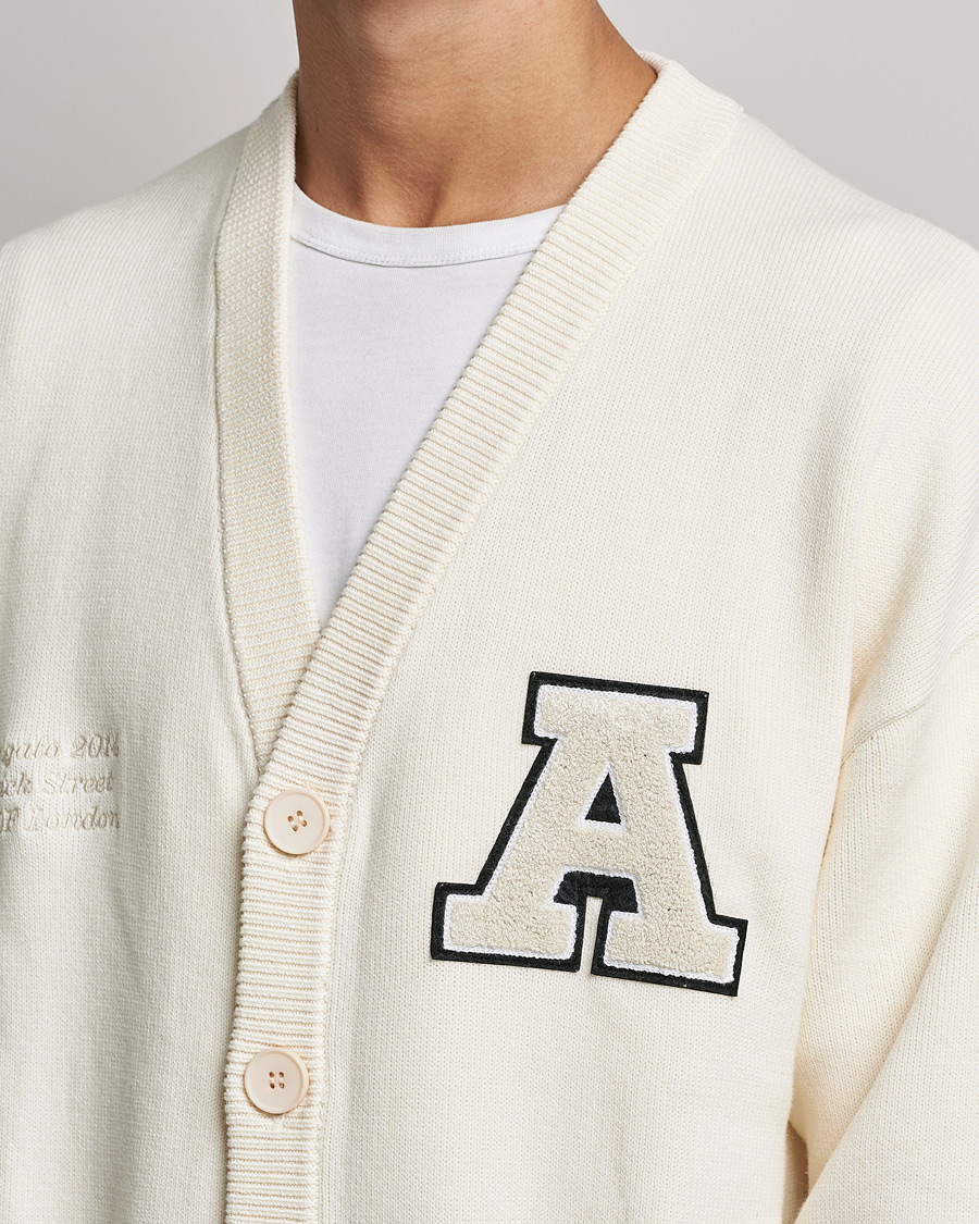 Men | Sweaters & Knitwear | Axel Arigato | Singular Knitted Cardigan Ecru