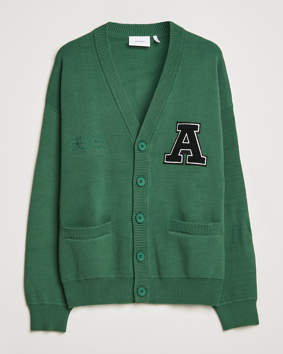 Men | Sweaters & Knitwear | Axel Arigato | Singular Knitted Cardigan Green