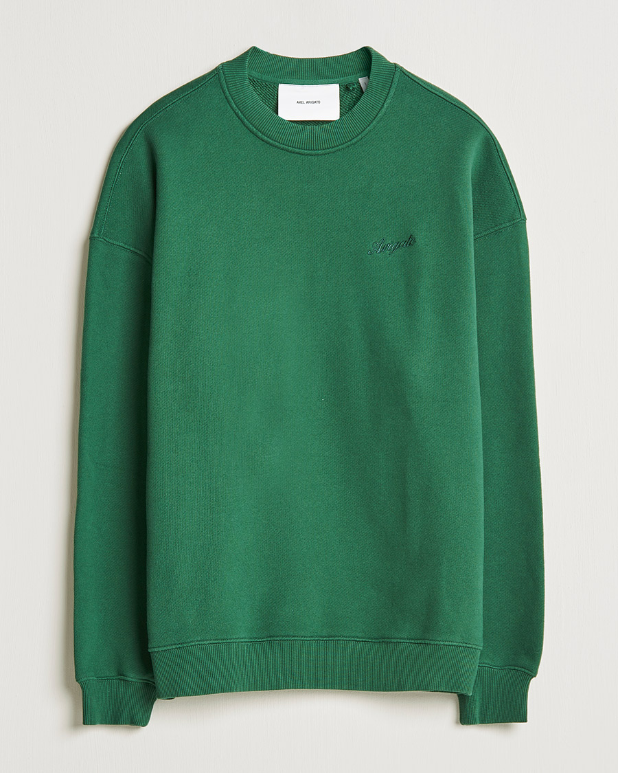 Men | Sweaters & Knitwear | Axel Arigato | Primary Sweatshirt Dark Green