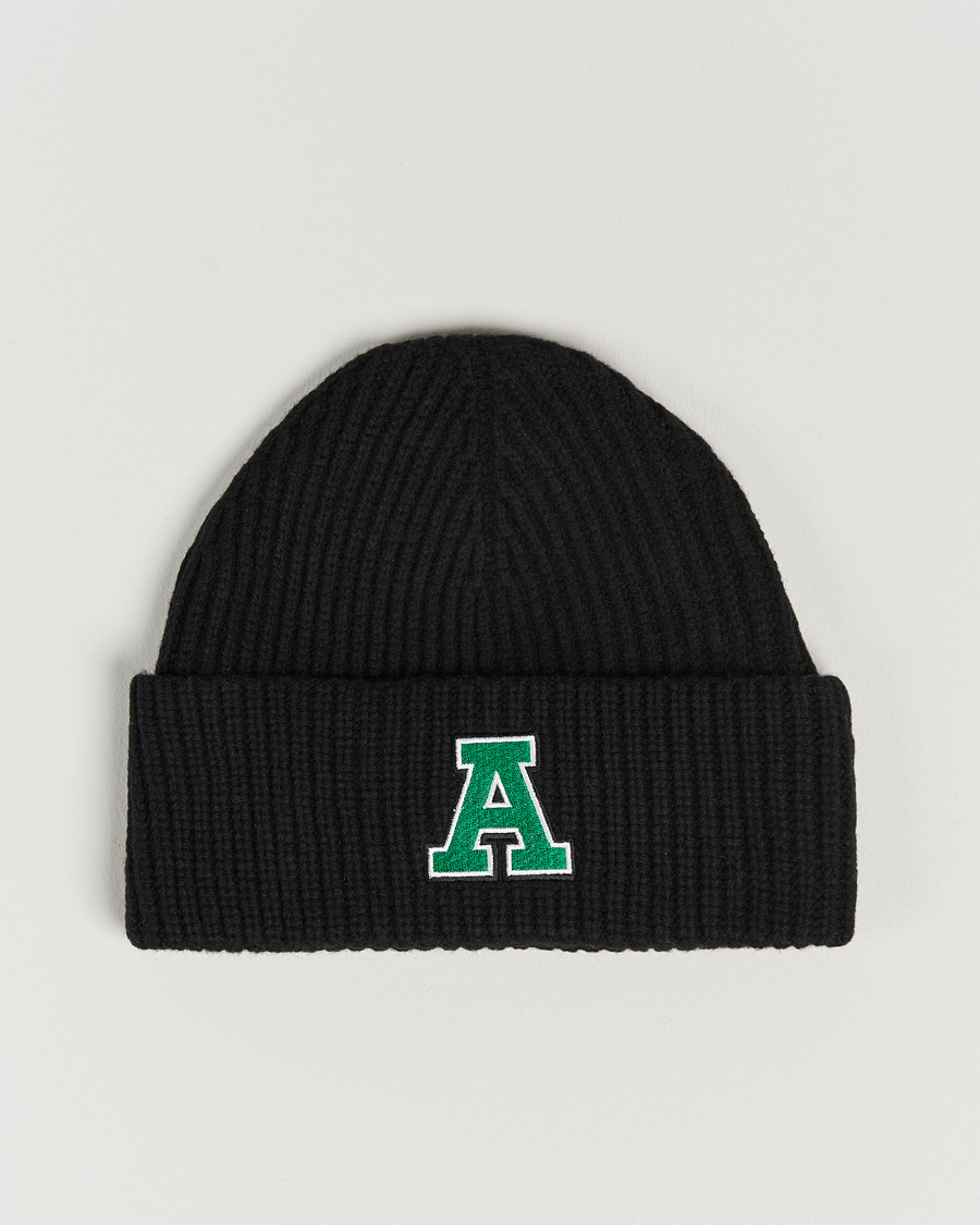 Men | Axel Arigato Varsity Beanie Black | Axel Arigato | Varsity Beanie Black