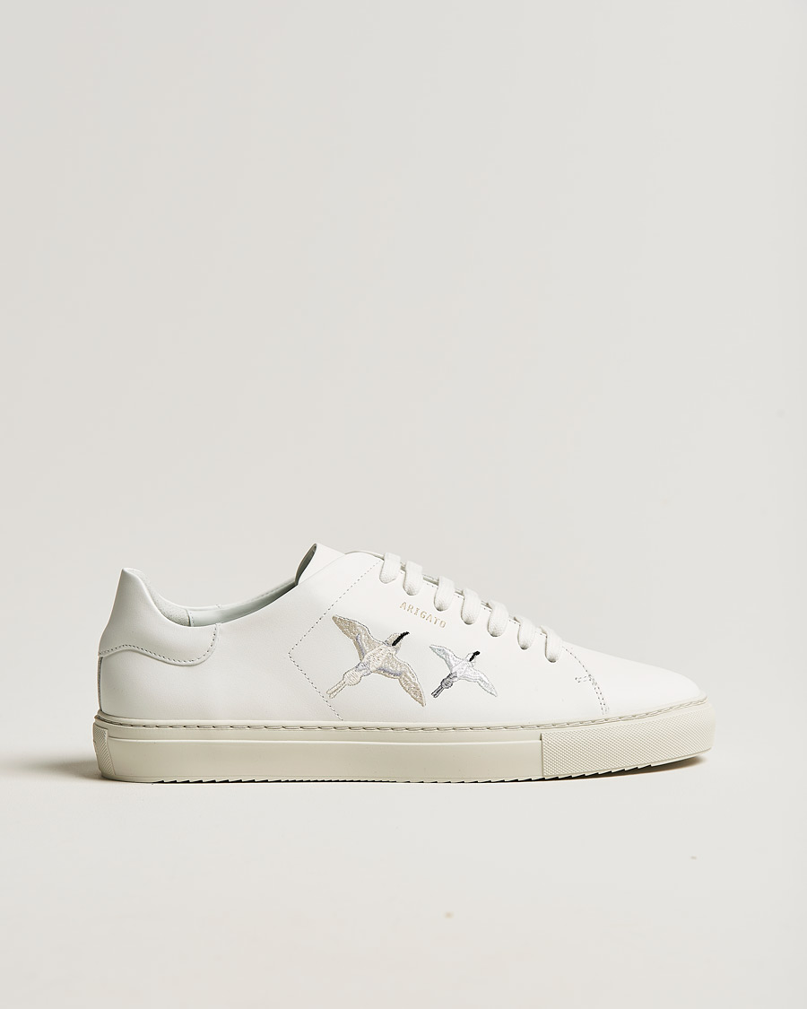 Men | Axel Arigato Clean 90 Bird Sneaker White Leather | Axel Arigato | Clean 90 Bird Sneaker White Leather