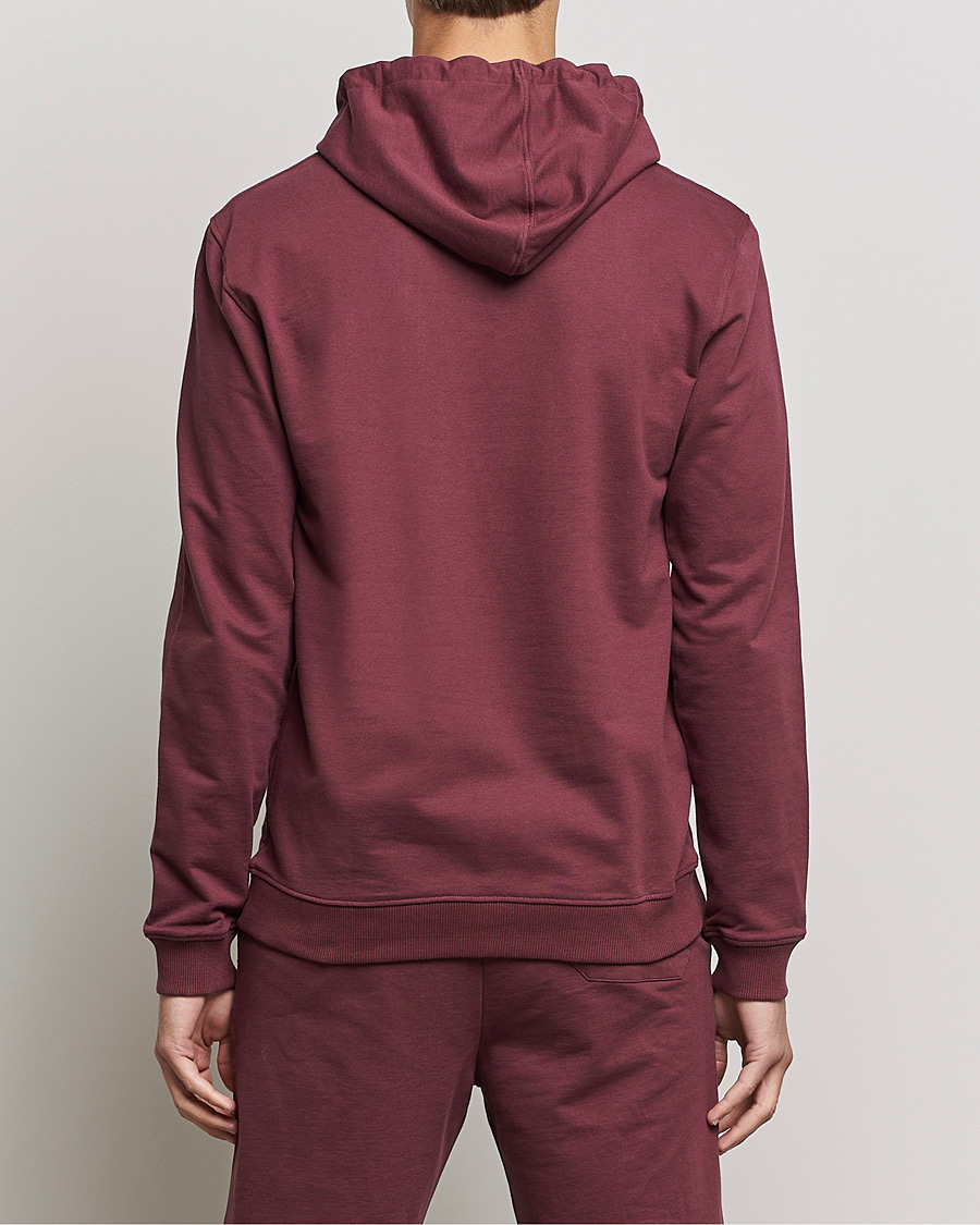 Men | Sweaters & Knitwear | Bread & Boxers | Loungewear Hoodie Burgundy