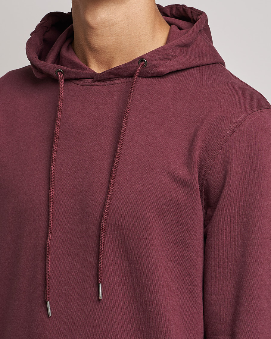 Men | Sweaters & Knitwear | Bread & Boxers | Loungewear Hoodie Burgundy