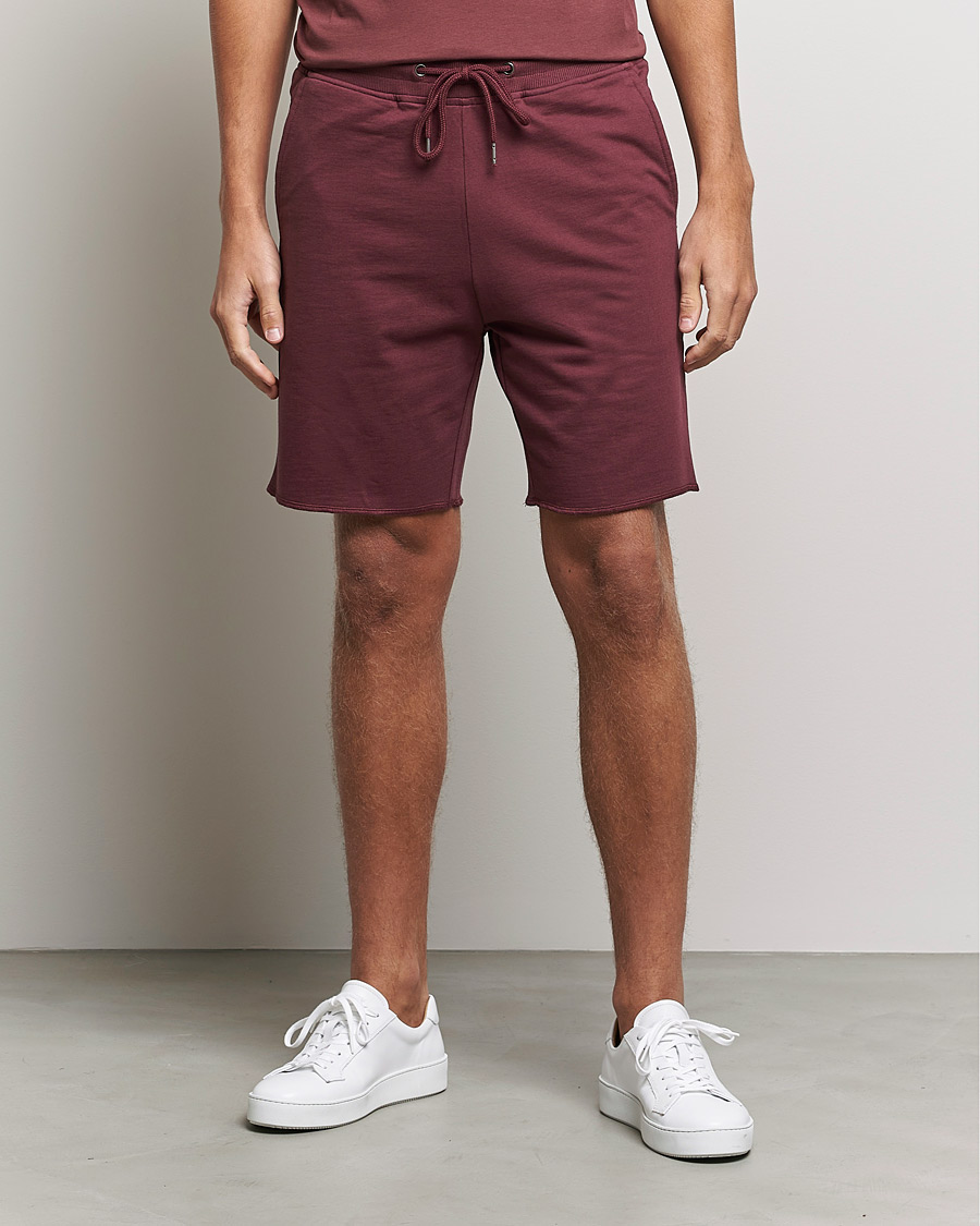 Men | Shorts | Bread & Boxers | Loungewear Shorts Burgundy