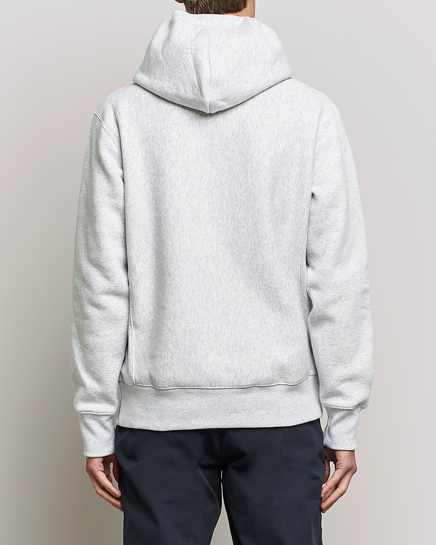 Men | Sweaters & Knitwear | Champion | Reverse Weave Soft Fleece Hood Grey Melange