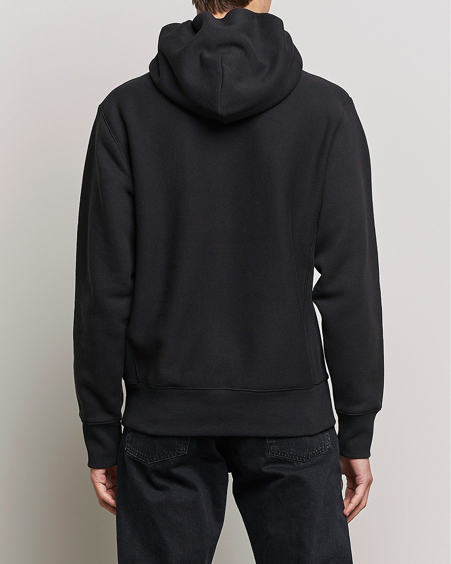 Men | Sweaters & Knitwear | Champion | Reverse Weave Soft Fleece Hood Black