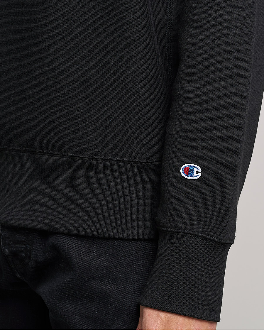 Men | Sweaters & Knitwear | Champion | Reverse Weave Soft Fleece Sweatshirt Black