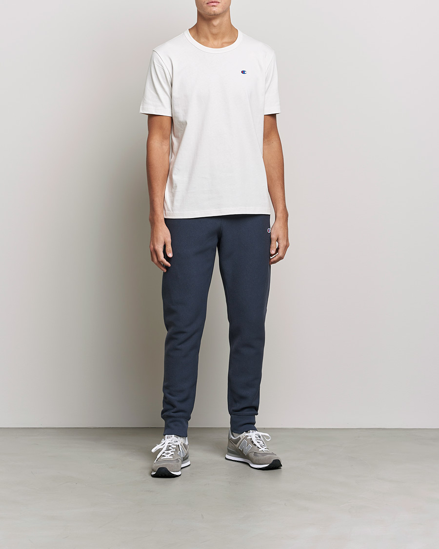 Men | Trousers | Champion | Reverse Weave Soft Fleece Sweatpants Navy