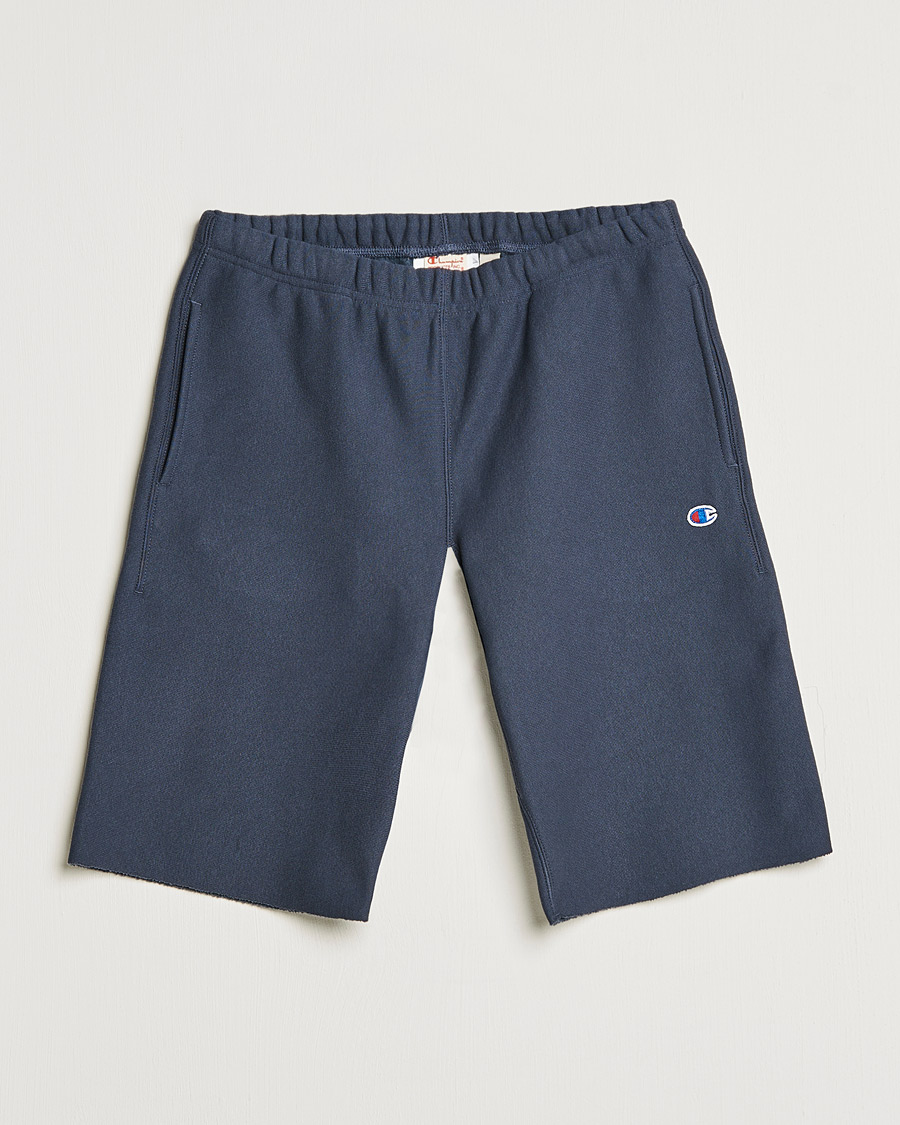Men | Shorts | Champion | Reverse Weave Soft Fleece Sweatshorts Navy