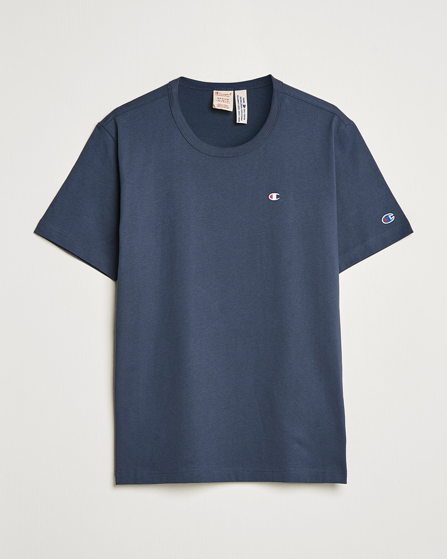 Men | T-Shirts | Champion | Athletic Jersey Tee Navy