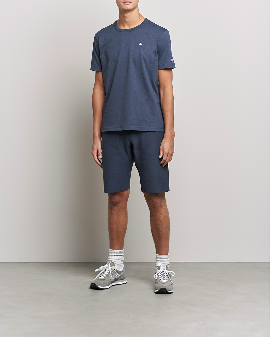 Men | T-Shirts | Champion | Athletic Jersey Tee Navy