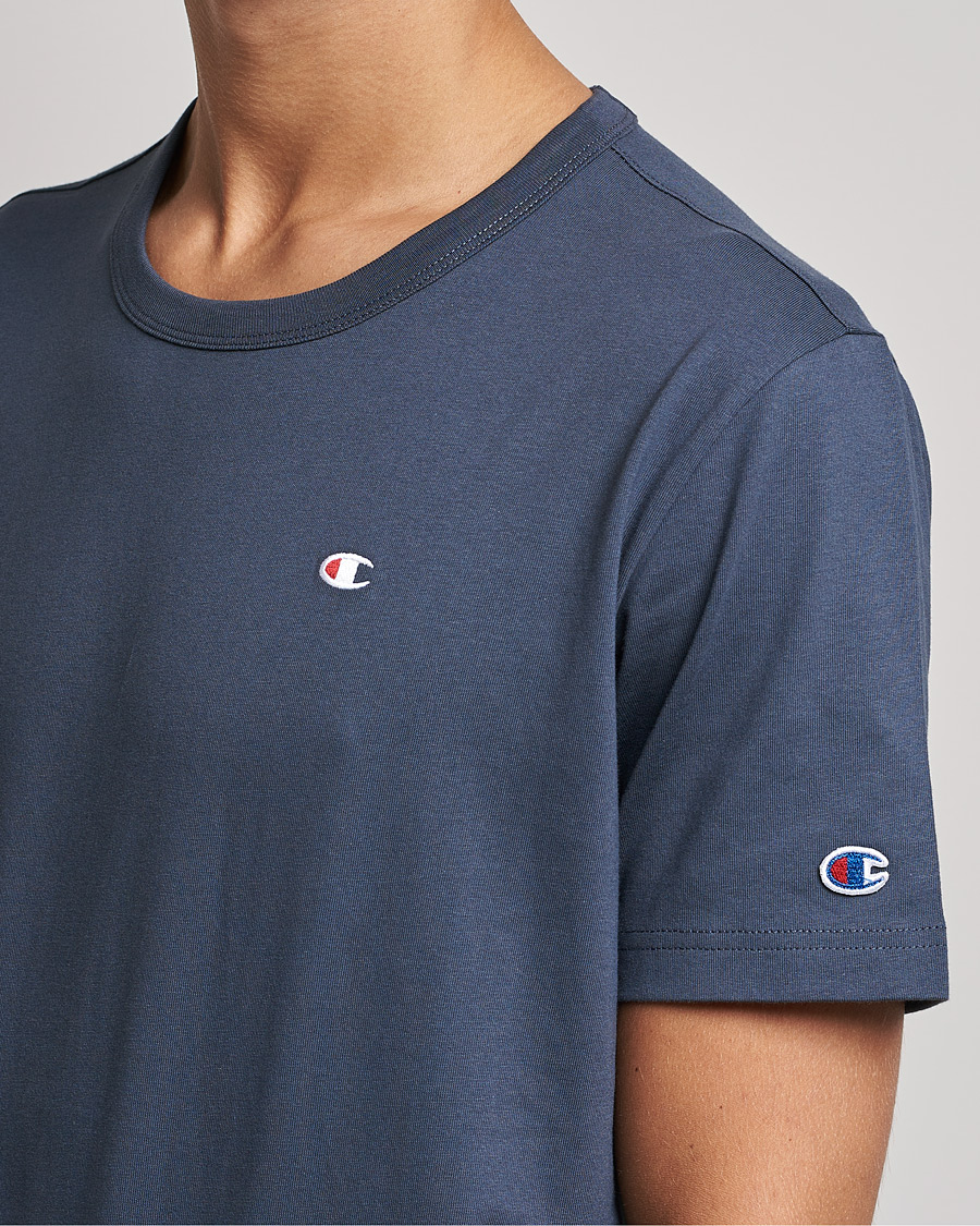 Men | T-Shirts | Champion | Athletic Jersey Tee Navy