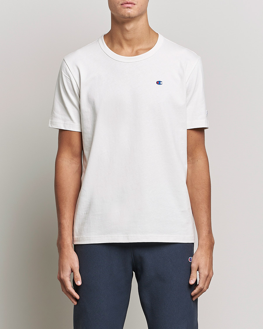 Men |  | Champion | Athletic Jersey Tee Offwhite