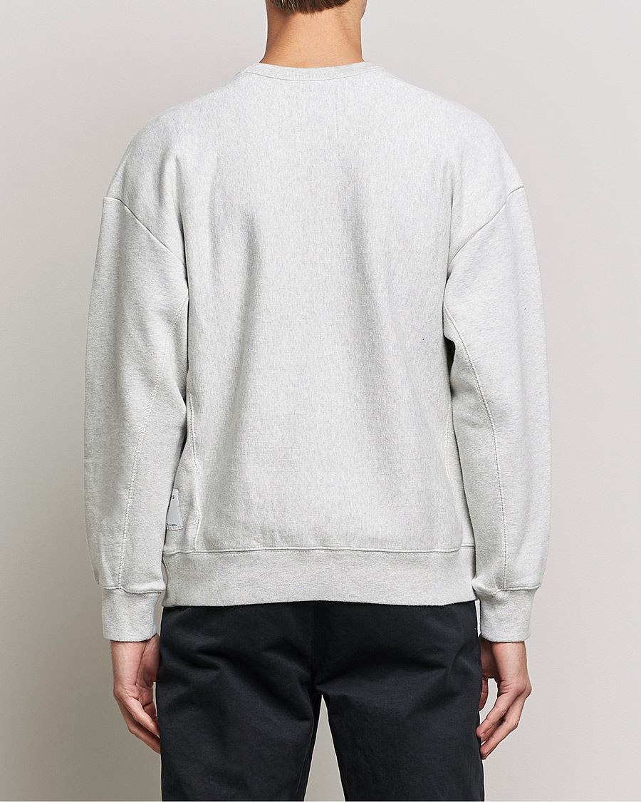 Men | Sweaters & Knitwear | Champion | Heritage Garment Dyed Sweatshirt Grey Melange