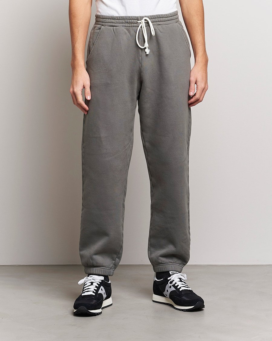 Men | Trousers | Champion | Heritage Garment Dyed Sweatpants Dark Grey