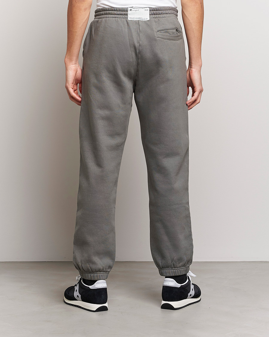Men | Trousers | Champion | Heritage Garment Dyed Sweatpants Dark Grey