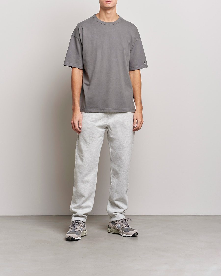 Men | T-Shirts | Champion | Heritage Garment Dyed T-Shirt Dark Grey