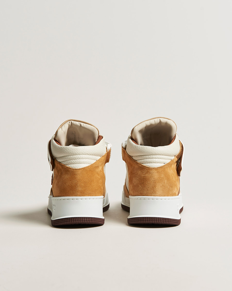 Men | Dsquared2 Canadian High Tops White/Camel | Dsquared2 | Canadian High Tops White/Camel