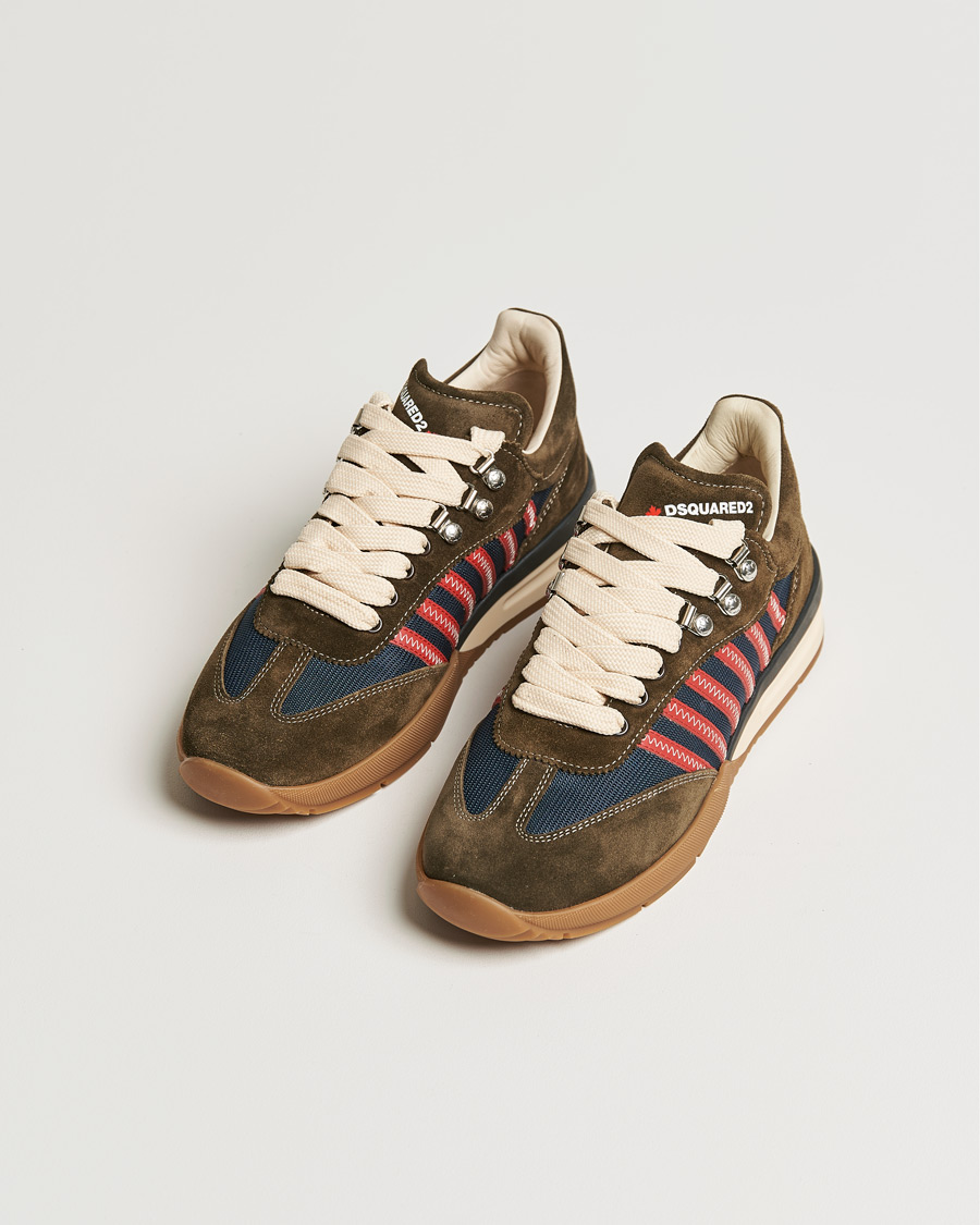 Men | Dsquared2 | Dsquared2 | Legend Sneakers Brown/Red
