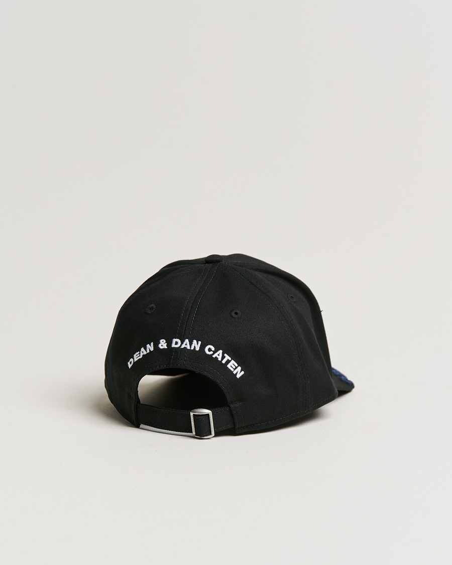 Men | Dsquared2 Flames Baseball Cap Black | Dsquared2 | Flames Baseball Cap Black