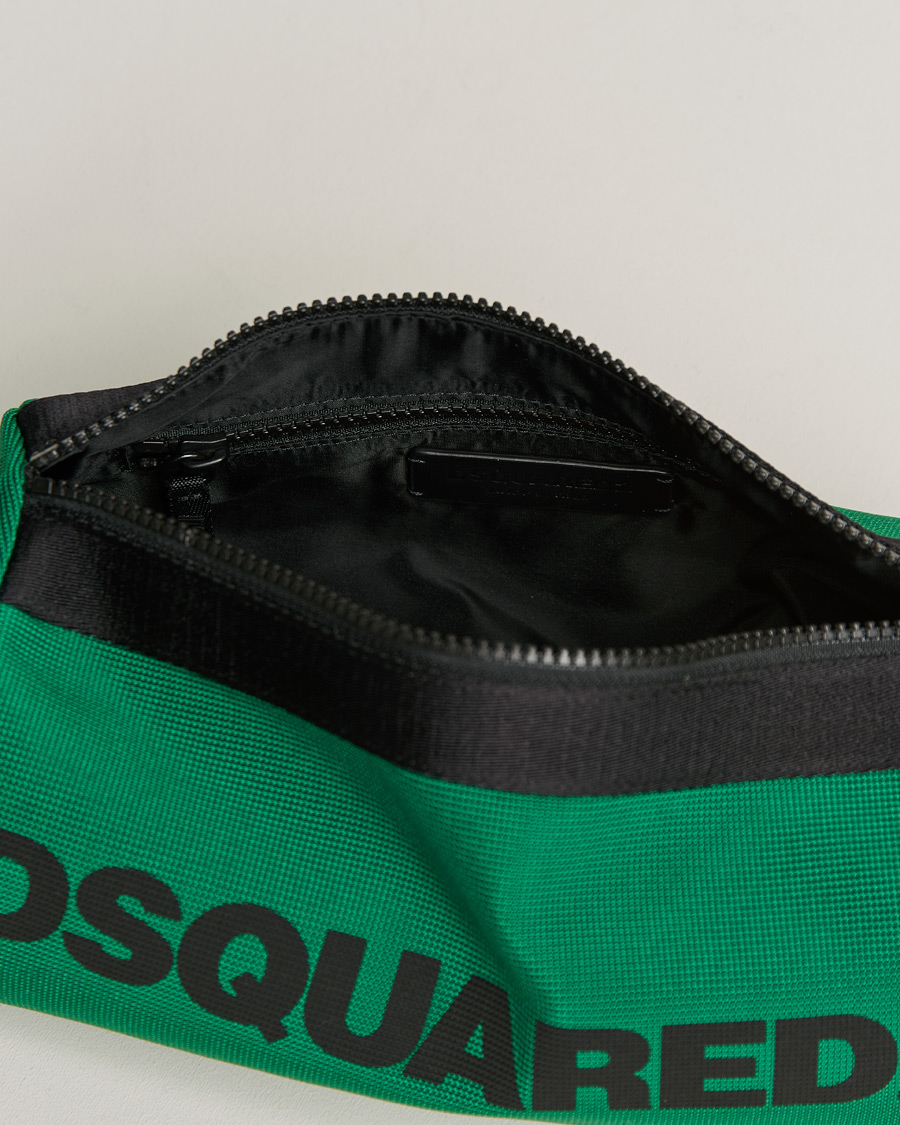 Men | Dsquared2 Nylon Beauty Case Green | Dsquared2 | Nylon Beauty Case Green