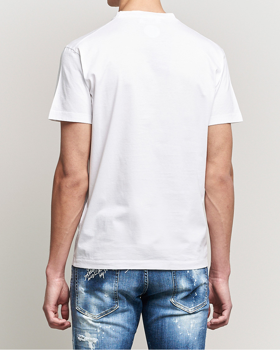 Men | T-Shirts | Dsquared2 | Mountain Cool Tee White