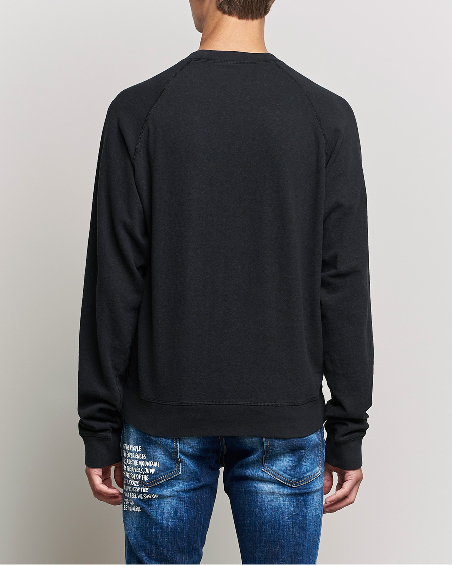 Men | Sweaters & Knitwear | Dsquared2 | Eyes On Hand Sweatshirt Black