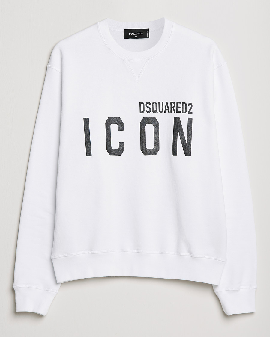 Men |  | Dsquared2 | Icon Logo Sweatshirt  White