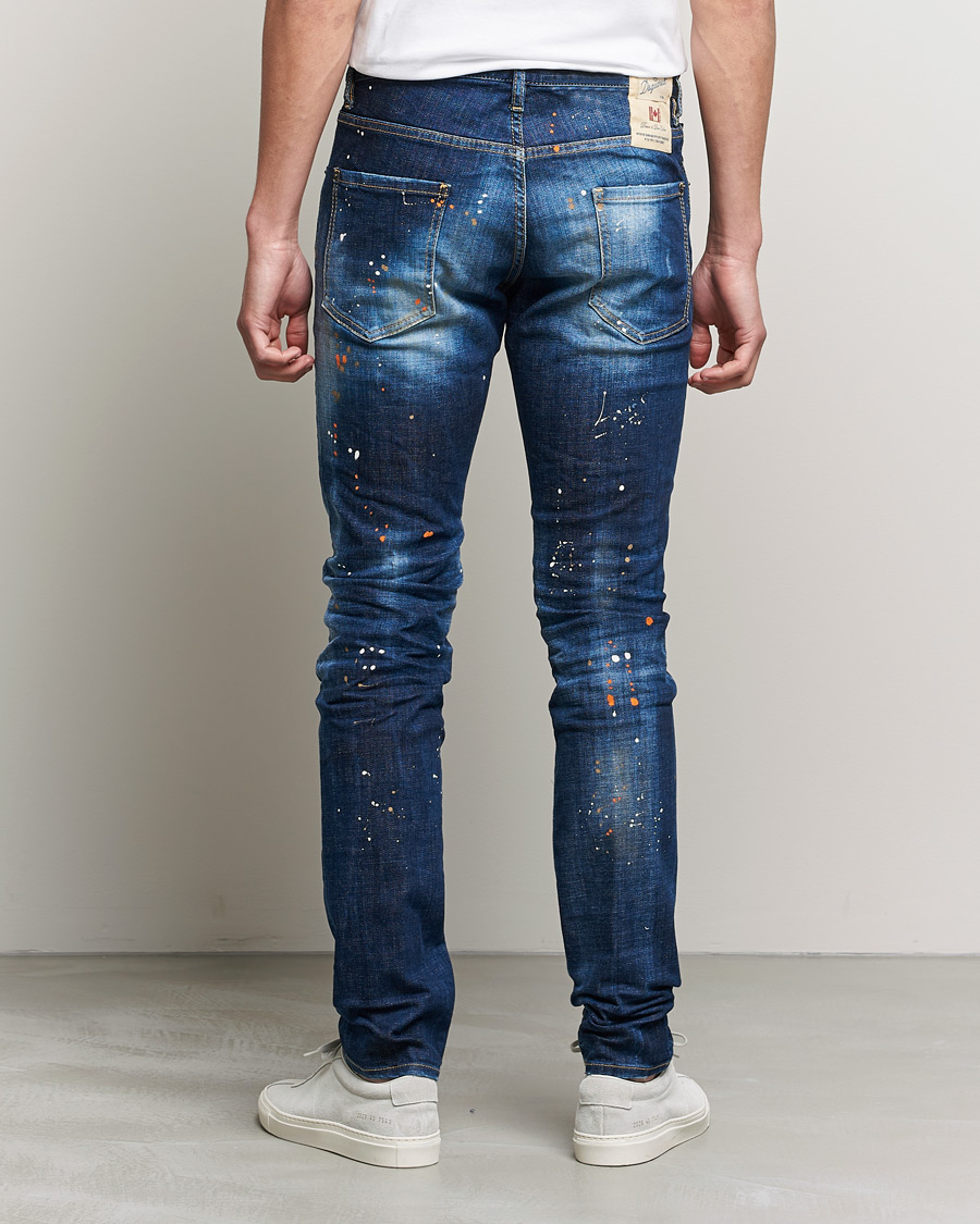 Men | Jeans | Dsquared2 | Cool Guy Patch Jeans Blue Wash