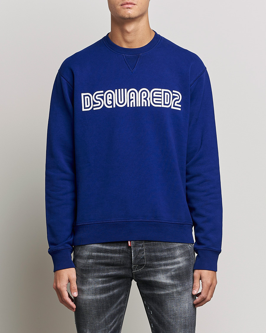 Men |  | Dsquared2 | Outline Cool Sweatshirt Ink Blue