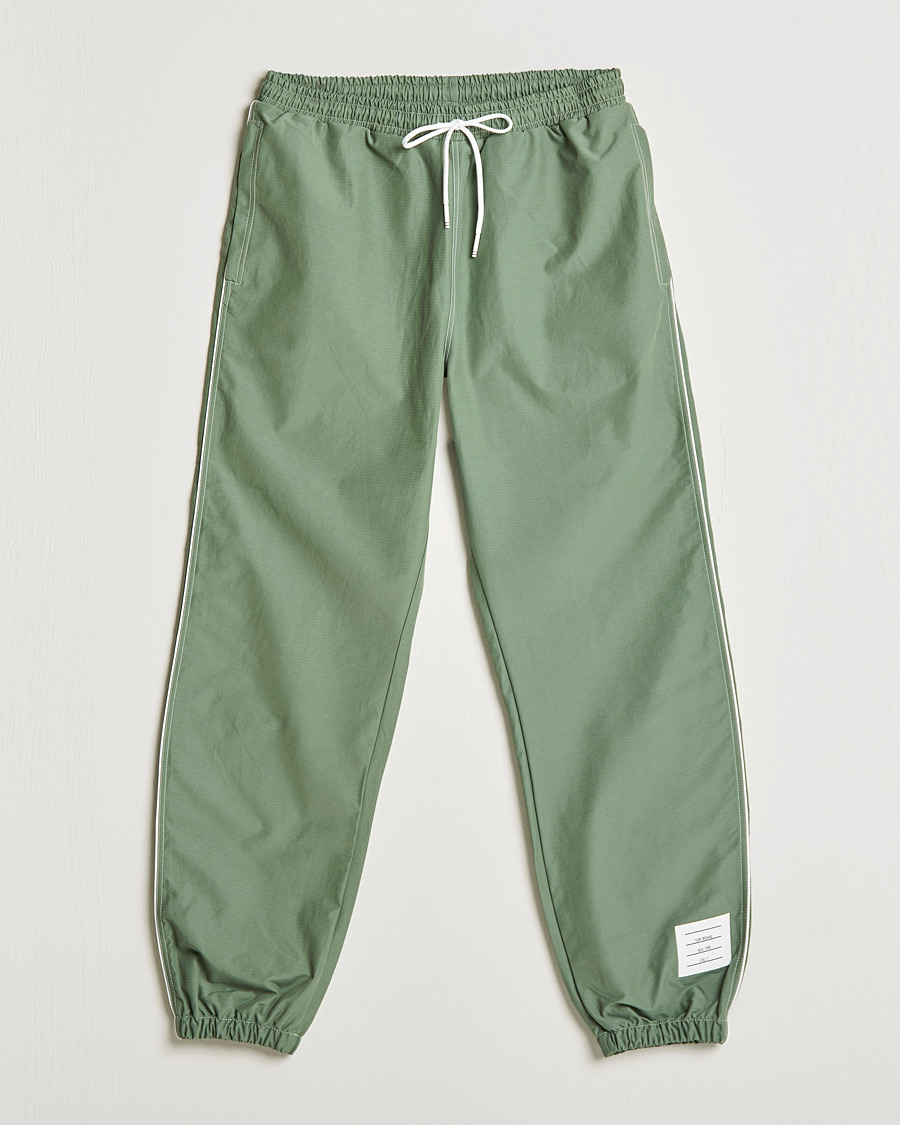 Men | Trousers | Thom Browne | Ripstop Track Pants Dark Green