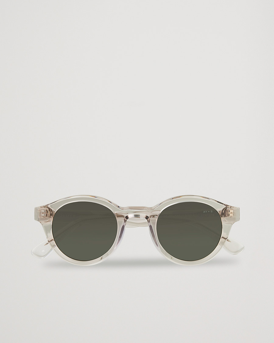 Men | James Ay Noble Sunglasses Transparent Sand | James Ay | Noble Sunglasses Transparent Sand