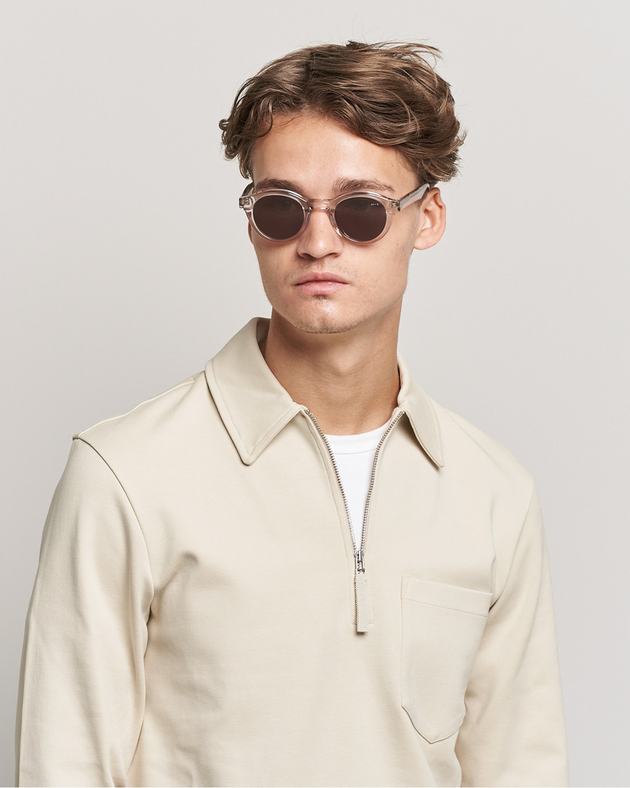 Men | James Ay Noble Sunglasses Transparent Sand | James Ay | Noble Sunglasses Transparent Sand